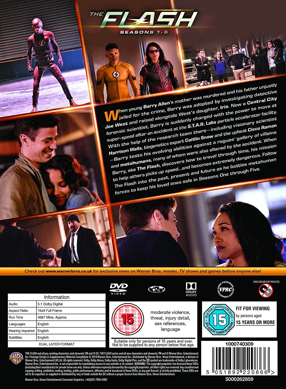 The Flash: Seasons 1-5