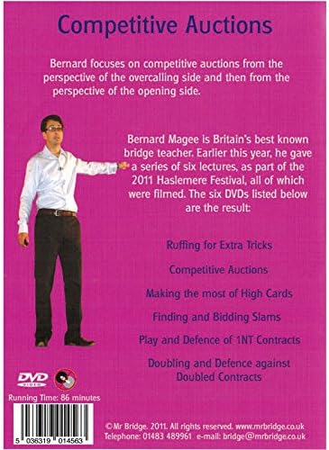 Better Bridge with Bernard Magee: Competitive Auctions