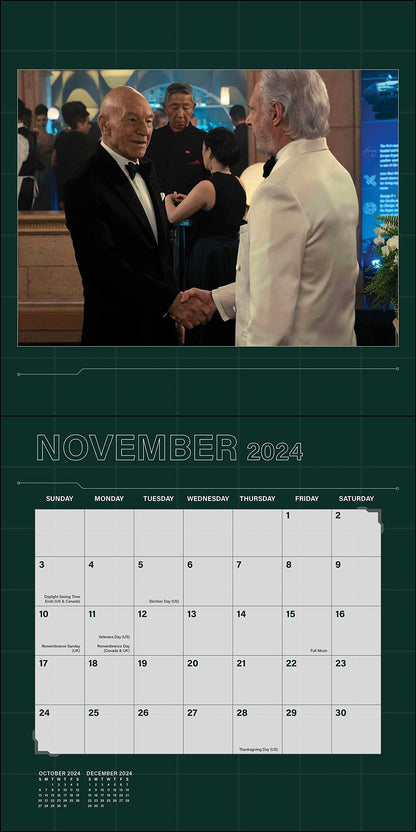Star Trek: Picard 2024 Wall Calendar