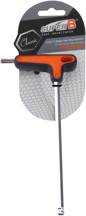 Super B - T-Griff Innensechskantschlussel 5mm Classic Series