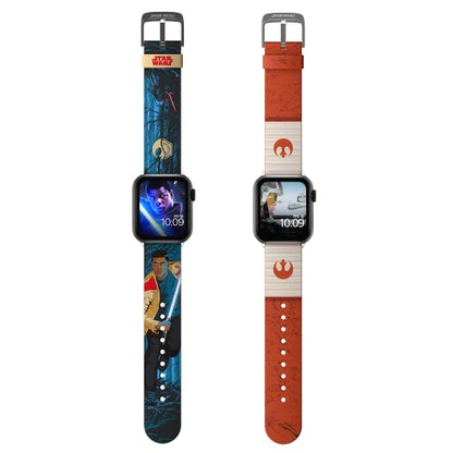 Star Wars Set – Rebel Classic & Finn Smartwatch Bands – Officially Licensed, Compatible with Every Size & Series of Apple Watch (watch not included)