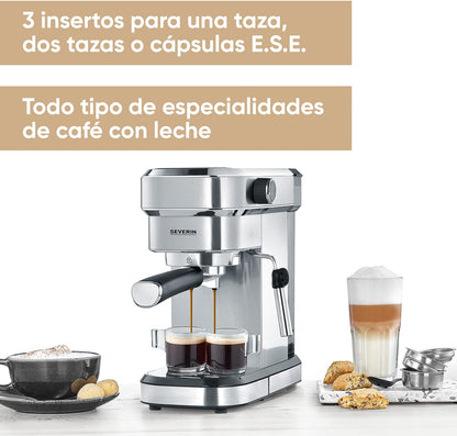 Severin KA 5994 coffee maker Espresso machine 1.1 L Semi-auto