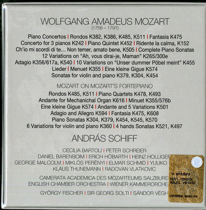 Schiff Plays Mozart