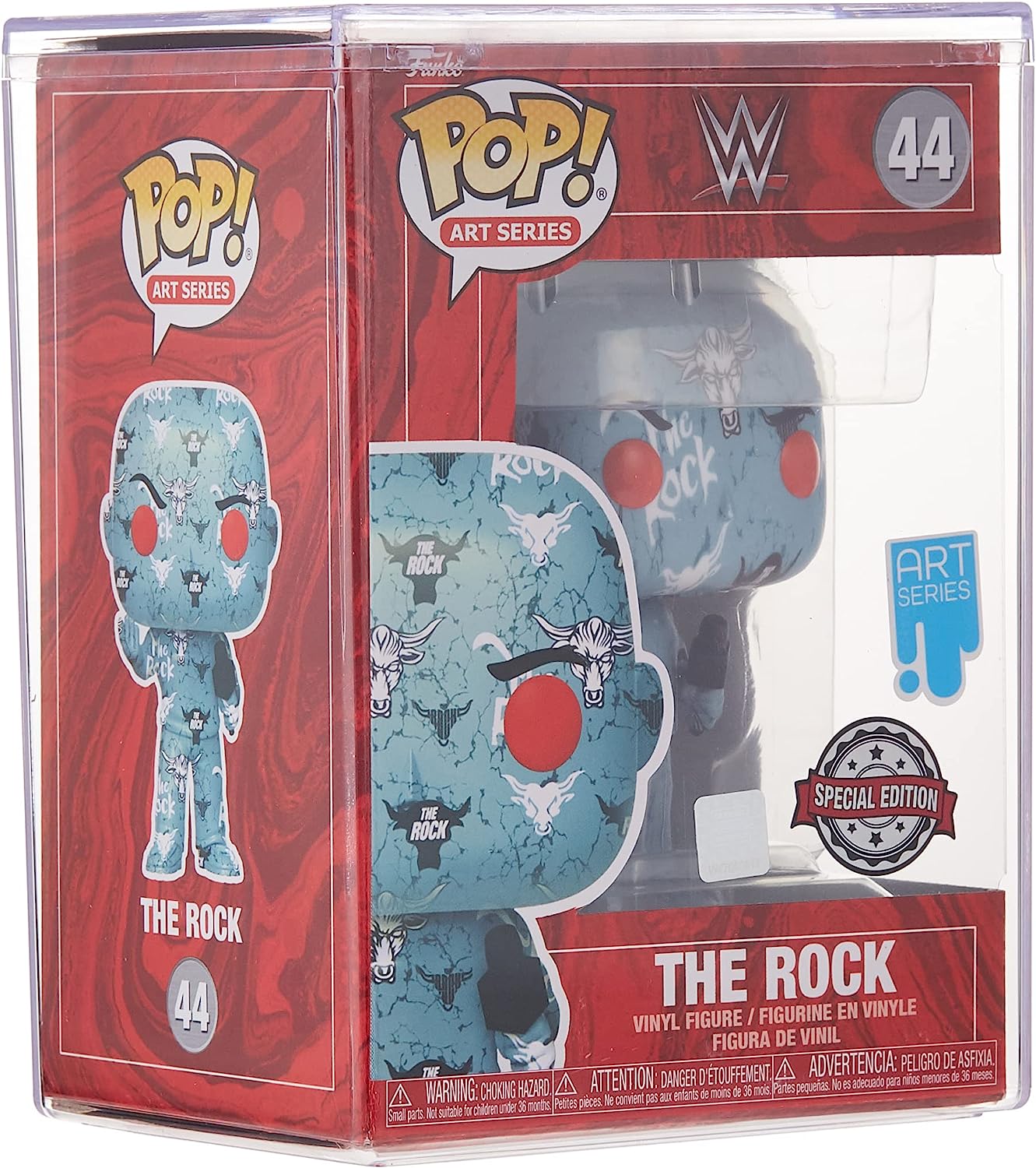 Toys - Funko - Art Series: WWE (The Rock) POP! Vinyl /Toys