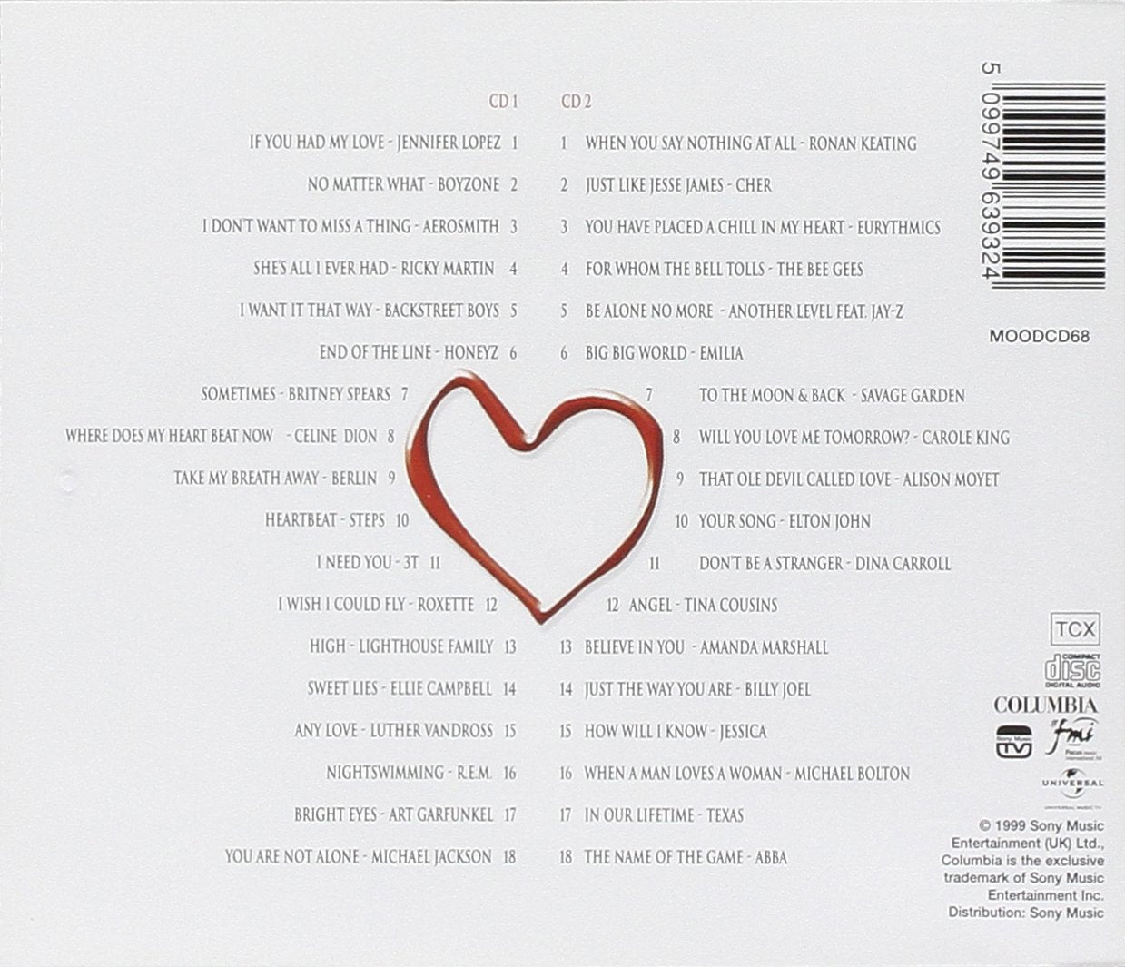 All Time Greatest Love Songs