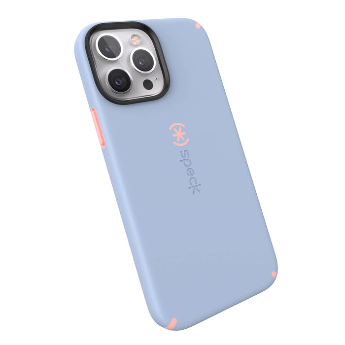 Speck Products CandyShell Pro iPhone 13 Pro Max/iPhone 12 Pro Max Case, Harmony Blue/Chiffon Pink