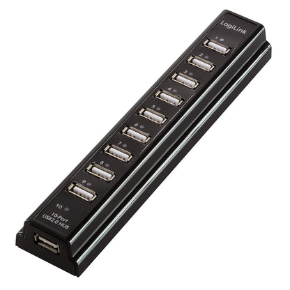 LogiLink 10 Port USB 2.0 Hub, UA0096