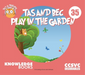 Tas and Bec Play in the Garden