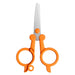 Fiskars Foldable Scissors, Length: 11 cm, For Right- and Left-handed Users, Stainless Steel Blade/Plastic Handles, Orange, Classic, 1005134 Length: 11 cm Right- / and left-handed