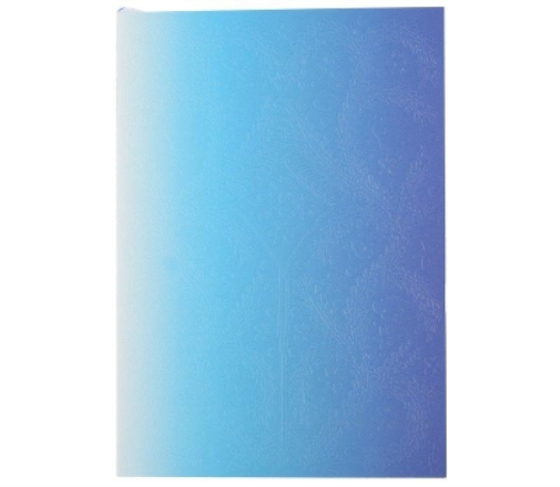 Christian Lacroix Neon Blue A6 6" X 4.25" Ombre Paseo Notebook