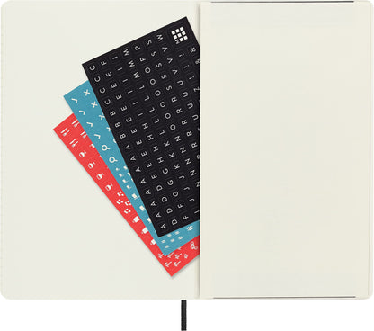 Moleskine Classic 12 Month 2023 Weekly Horizontal Planner, Soft Cover, Large (5" x 8.25"), Black