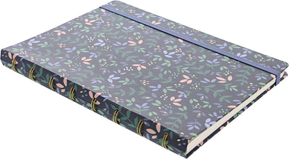 Filofax Garden A5 Refillable Notebook Dusk