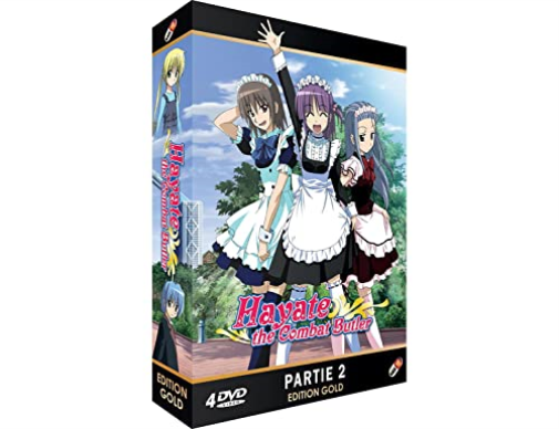 Unbekannt Hayate The Combat Butler - Saison 1 Part 2 Edit. Gold (5 DVD + Livret)