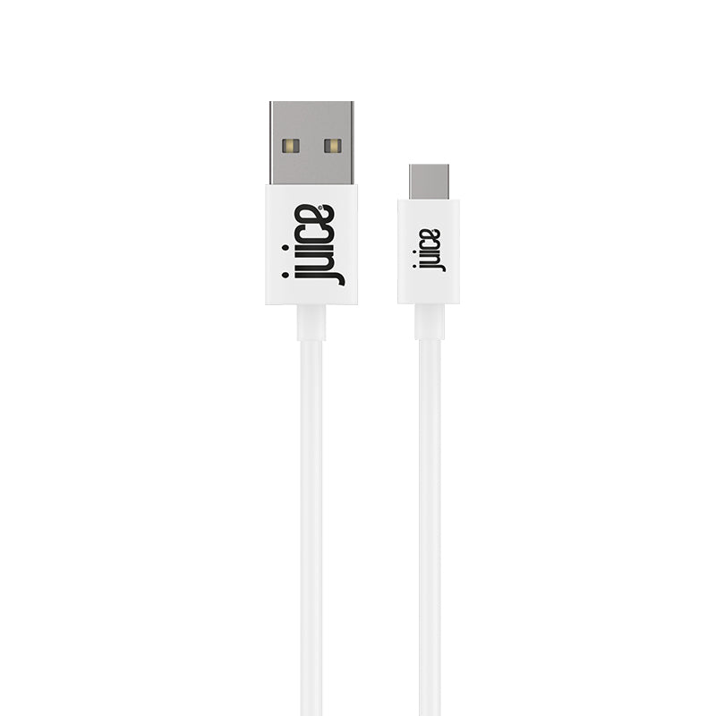 Juice JUI-CABLE-TYPEC-1M-RND-WHT USB cable USB 3.2 Gen 1 (3.1 Gen 1) USB A USB C White