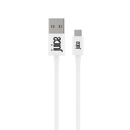 Juice JUI-CABLE-TYPEC-1M-RND-WHT USB cable USB 3.2 Gen 1 (3.1 Gen 1) USB A USB C White
