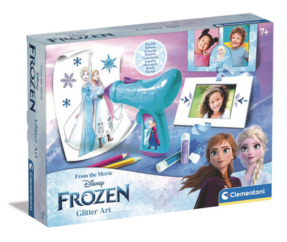 Clementoni Disney Frozen 2 Art Set Drawing with Glitter Pen, Creative Game Girl 7 Years, Multicoloured, One Size, 18718