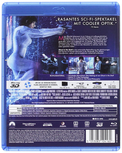 Ghost in the Shell [3D Blu-ray] (+ Blu-ray)