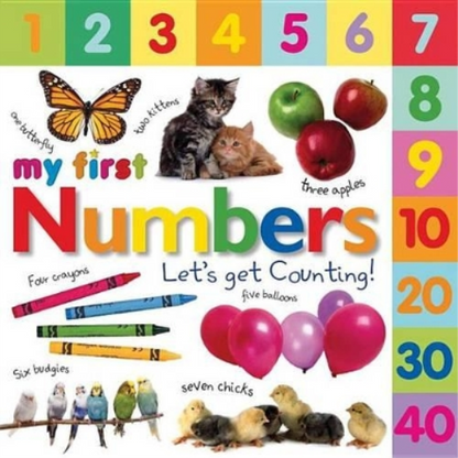 Tabbed Board Books: My First Numbers