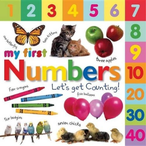 Tabbed Board Books: My First Numbers