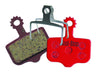 Kool Stop Disc Pads Organic Compound, Disc Brake Pads, Shape: AVID Elixir XX, Organic, Pair,Red