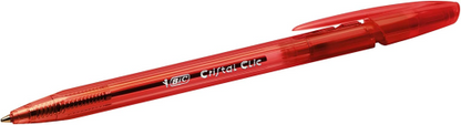 Cf20Penna Cristal Clic Rosso