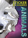 Sticker by Numbers: Animals