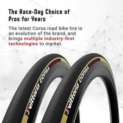 Vittoria Corsa 700x30c Foldable Para-Blk-Blk G2.0