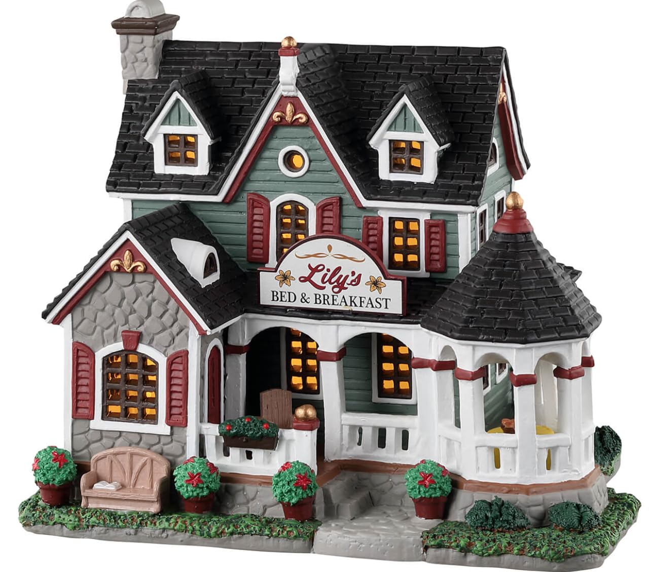 Lemax Village Collection Lily's Bed & Breakfast