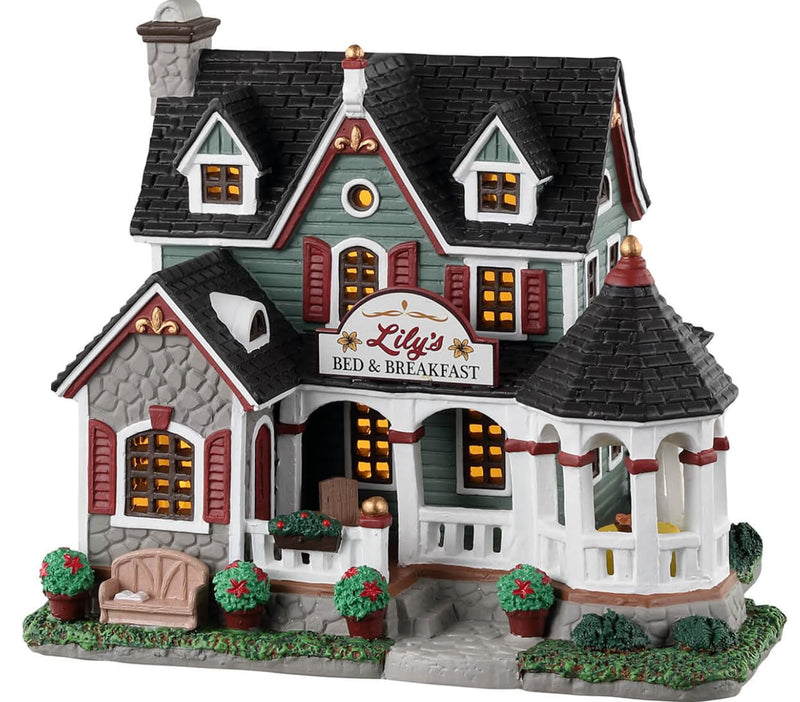 Lemax Village Collection Lily's Bed & Breakfast
