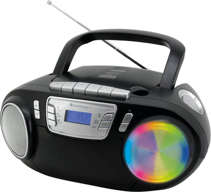 Soundmaster SCD5800SW Analog 3 W FM, PLL Black, Silver MP3 playback