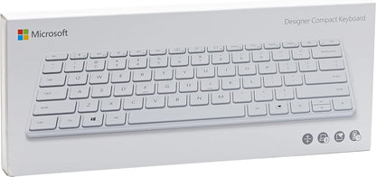 Designer Compact Keyboard Argento