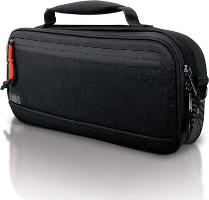 bionik BNK-9030 Commuter Reinforced Tactile Bag for Nintendo Switch and Accessories, Black