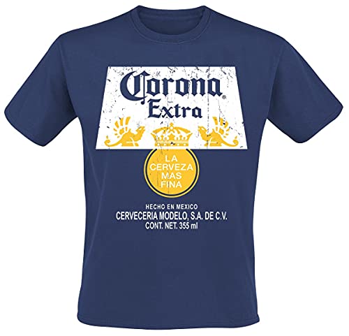 BEER - Corona Extra Washed Label - T-Shirt - (S)