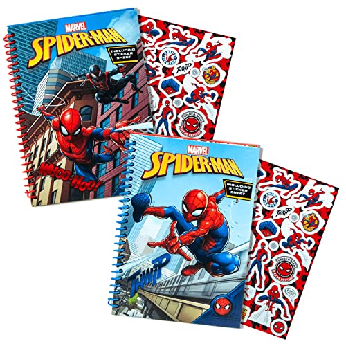 Marvel Spider-Man - Notitieboek Met Stickers