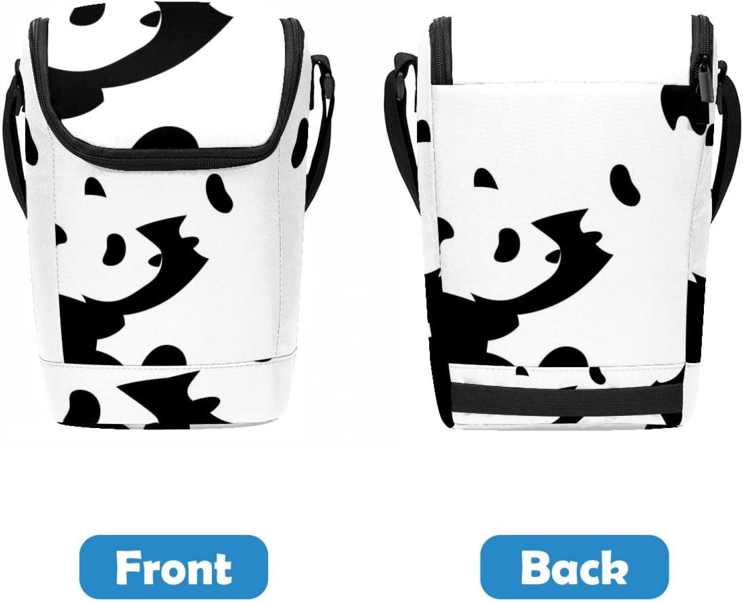 Tfcocft Lunch Bag Damen,Lunchbox F?¼R Damen,Kleine Lunch Tasche,Isolierte Lunch Tasche,Schwarz Wei?ÿes Panda Tier Muster