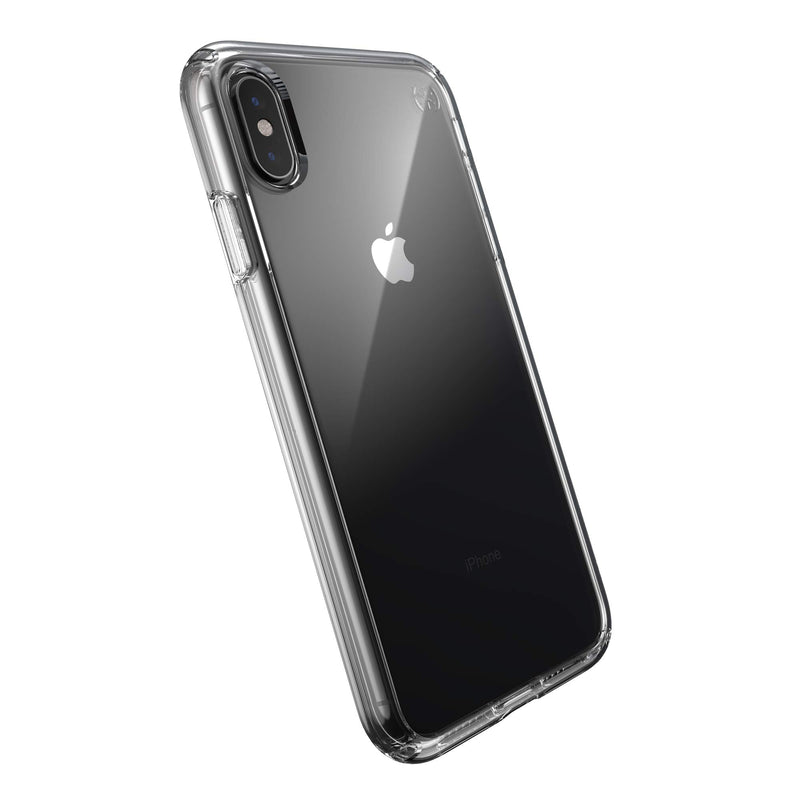 Speck Products Presidio Perfect-Clear iPhone Xs MAX Case, Clear/Clear