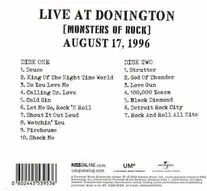 KISS Off The Soundboard: Live At Donington (2CD)