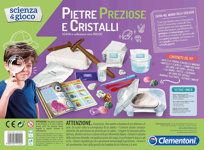 Clementoni: Scienza E Gioco - Pietre Preziose E Cristalli