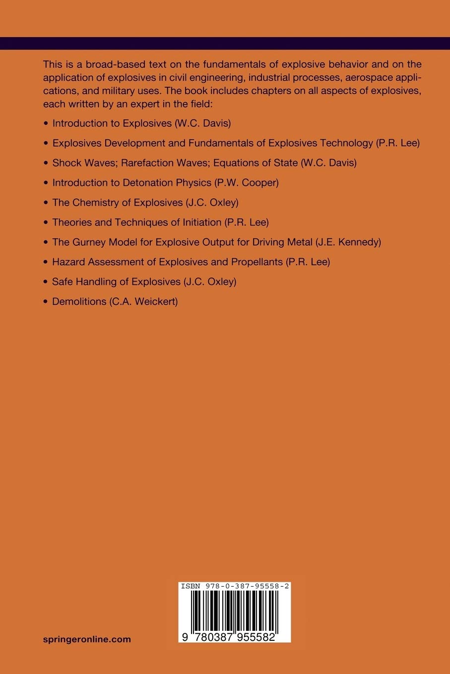 Explosive Effects and Applications