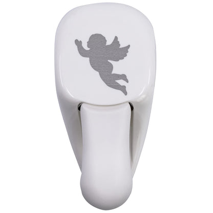 ARTOZ Punch - Angel, 5 cm, paper punch, hole punch, motif punch for Christmas, wedding, christening, hole punch with Putto motif, suitable up to 220 g/m²