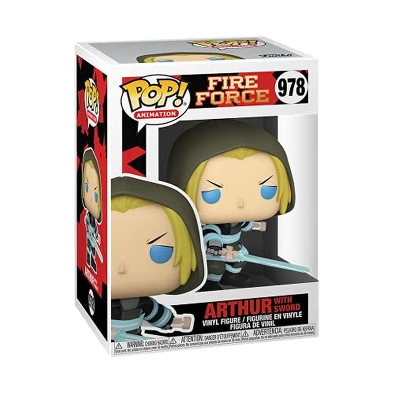 Funko POP! Animation: Fire Force - Arthur Boyle With Sword - Collectable Vinyl Figure - Gift Idea - Official Merchandise - Toys for Kids & Adults - Anime Fans - Model Figure for Collectors
