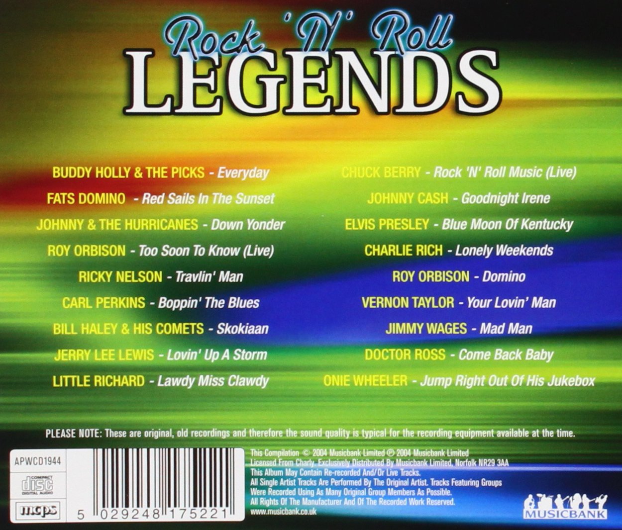 Rock`N Roll Legends-Rock