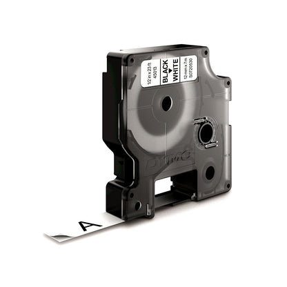 Dymo D1 Tape 12Mm Black On White