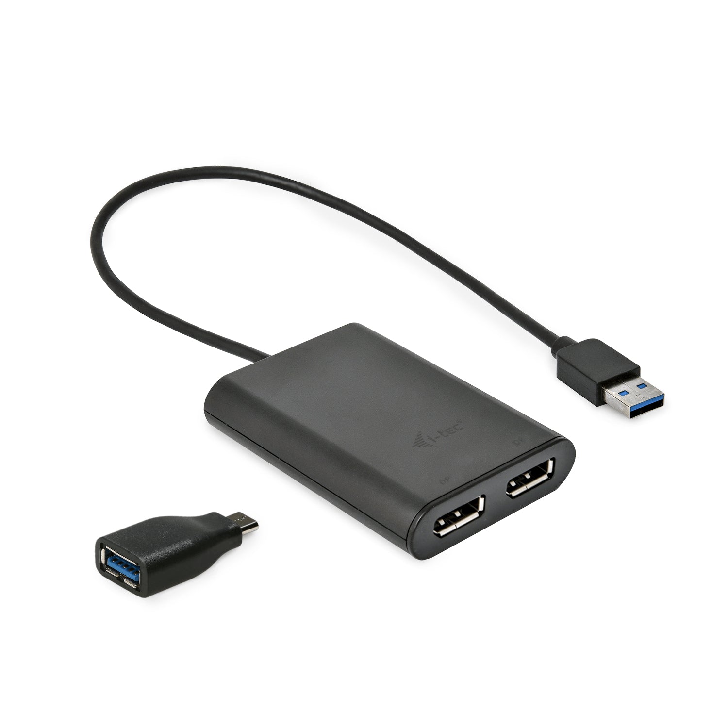 i-tec USB 3.0 / USB-C Dual 4K DP Video Adapter