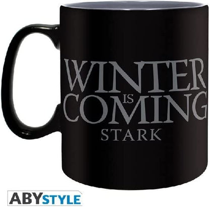 GAME OF THRONES - Mug - 460 ml - Stark/ Winter is c