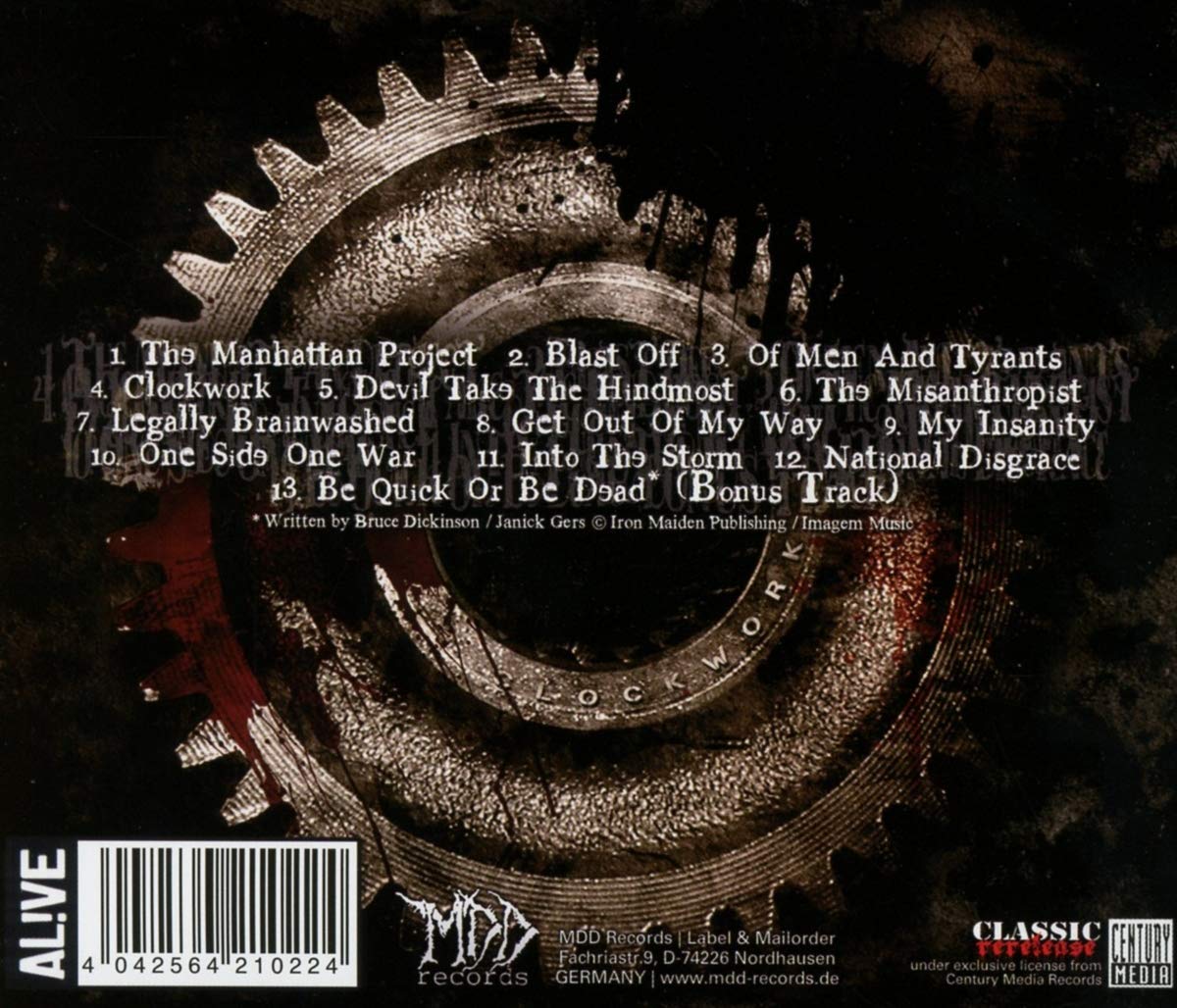 Angelus Apatrida - Clockwork [Cd]
