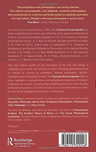 The Concise Encyclopedia of Western Philosophy
