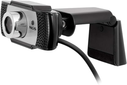 NGS XPRESSCAM720 - HD Webcam 1280x720 with USB 2.0 Connection, Built-In Microphone, 1Mpx Resolution and Plug&Play NGS XPRESSCAM 720