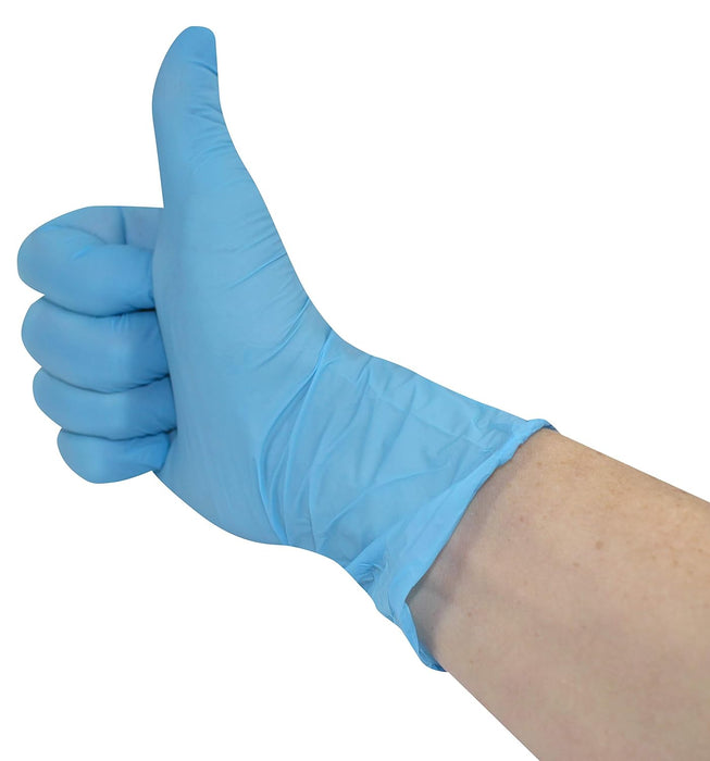 PAPSTAR unisex Einmalhandschuhe blue Soft blau Gro