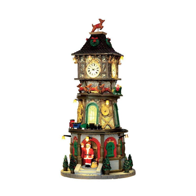 Lemax Village Collection Christmas Clock Tower #45735